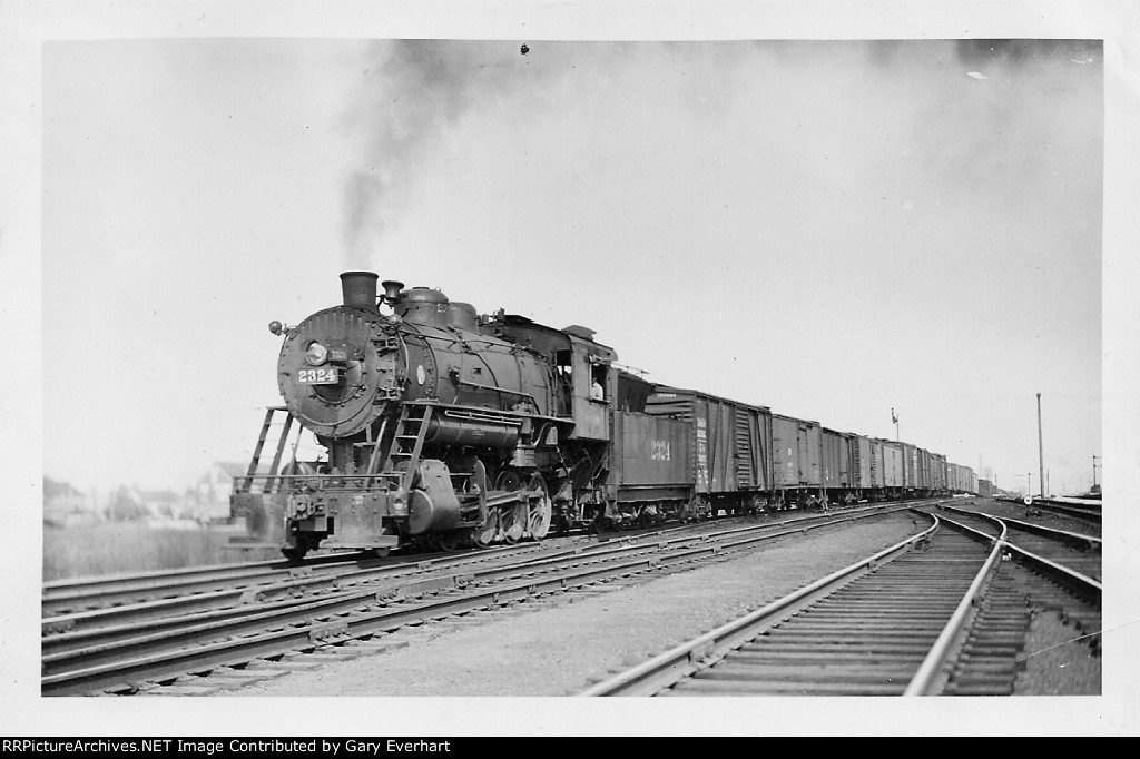 WAB 2-8-0 2324 - Wabash Railway